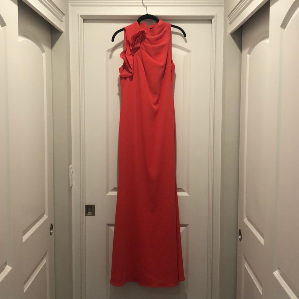 Badgley Mischka gown